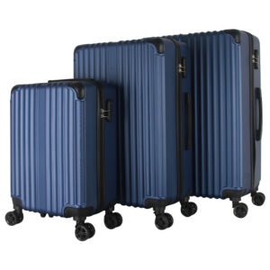 ABS-2308  3 Pcs Set ABS Luggage