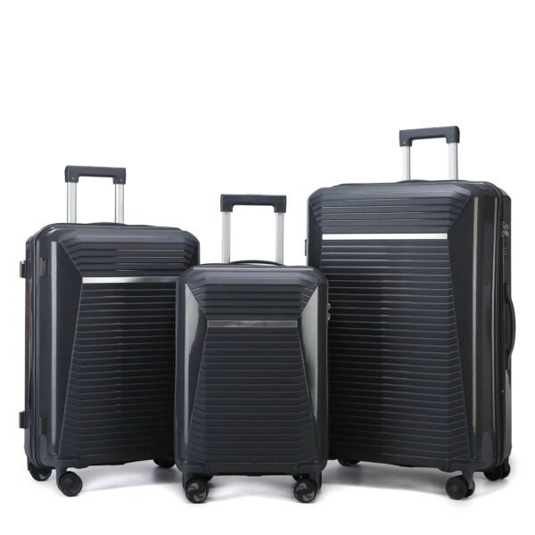 PP - 902  3 Pcs Set PP Luggage - Image 5